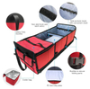 Custom Heavy Duty Foldable Collapsible Insulated Car Trunk Organizer with Cooler Bag