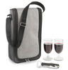 Tote Wine Carrier Bag with Cooler Compartment