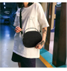 Women Canvas Bag Three Layer Leisure Oblique Cross Mini Embroidery Clip Bag