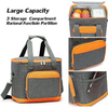 Large Capacity Lunch Box Insulated Bag Picnic Soft Cooler Tote For Men Women