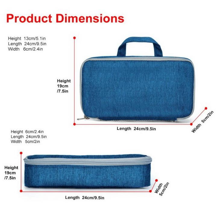 Water Resistant Hanging Travel Toiletry Kit with TSA Approved Clear Bag