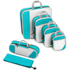 6 Pcs Lightweight Travel Compression OEM Customized Packing Cubes Set