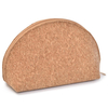 Toiletries Cosmetics Storage Organizer Bags Downsizing Make Up Cosmetic Pouch Handy Cork Zipper Makeup Bag
