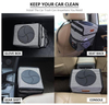 Custom Color Hanging Automotive SUV Trunk Front Back Seat Organizer Garbage Bin Leakproof Car Trash Can with Lid