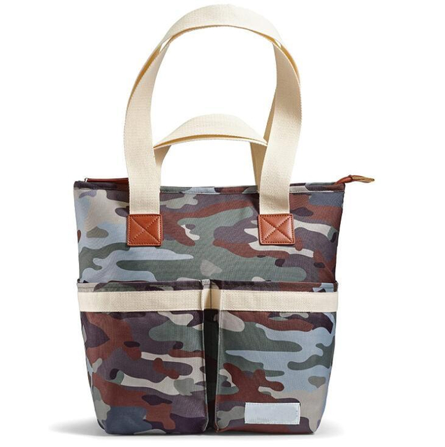 Customized Camo Pinic Food Beer Can Thermal Bag Travel Waterproof Wine Carrier Reusable Insulated Cooler Large Big Wine Bag
