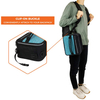 Multi-function Food Insulated Cooler Bag Portable Daily Lunch Bag Wish Shoulder Strap