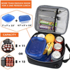 Multi-function Food Insulated Cooler Bag Portable Daily Lunch Bag Wish Shoulder Strap