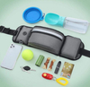Custom Logo Portable Pet Treat Food Bag Belt Crossbody Bag Training Dog Walking Bum Bag