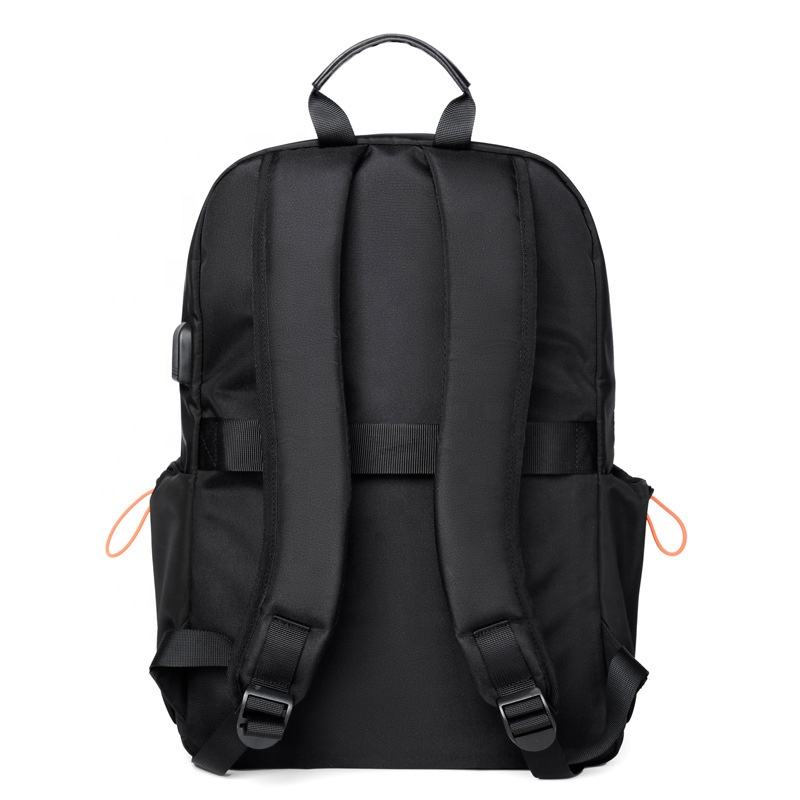 Ready to ship Waterproof PU leather vegan leather backpack with laptop