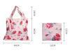 Wholesale Promotion Portable Foldable Reusable Shopping Bag With Pouch Vegetable Grocery Tote Shopping Bag