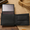 High quality pu leather wallet men credit card holder purse
