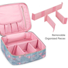Travel Makeup Bag Large Cosmetic Bag Make Up Case Organizer for Women And Girls