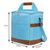 Durable Daily Using Insulated Lunch Box Bag Portable PEVA Leakproof Lining Thermal Cooler Bag