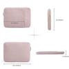 fashion shock resistant pink computer laptop sleeve bag for men women waterproof slim laptop sleeve