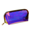 Waterproof Transparent Custom Cosmetics Plastic Pouch Bathroom Toiletry Bags Mini Clear Zipper Makeup Bag Travel