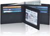 OEM Mens Slim Leather Wallets, Custom RFID Blocking Bifold Front Pocket Wallets