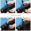 Luxury Large Capacity Stroller Caddy Bag Hanging Diaper Organizer Multipurpose Mommy Sling Bag