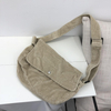 2022 New Woman Tote Bag Corduroy Simple One Shoulder Diagonal Portable Corduroy Small Bag Shopping Bags Handbags Amazon Hot Sale