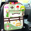 Wholesale Custom Logo Car Pocket Organizer Car Seat Back Storage Trunk Storage Backseat Organizer with Tissue Box