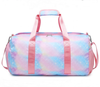 Custom Pattern Travel Outdoor Sport Bag for Women Fashion Kids Gym Dance Duffel Bag with Shoe Compartment