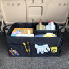 Large Car Storage Organizer Box Bag Hot Sell Heavy Duty Car Backseat Trunk Organizer Foldable with Multi Pockets