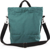Green Cute Girls Teenage Cotton Corduroy Tote Bags Cloth Bags Reusable Corduroy Shoulder Strap Shopping Bags