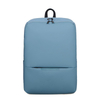 Blue Polyester Large Capacity Men Male Modern Laptop Bags Back Pack Rucksack Backpack with Luggage Sleeve