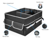 Collapsible Car Trunk Storage Organizer Car Storage Box for SUV Truck Car Accessories for Road Trip