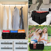 Waterproof Foldable Truck Auto Storage Organizer Box Insulated Cooler Bag Durable Picnic Car Boot Organiser Storage