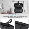 Customized Logo Waterproof Toiletry Accessories Organizer Bag for Man Portable Hanging Travel Toiletry Bag