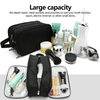 Eco Friendly Nylon Fabric Man Dopp Kits Toiletries Organizer Bag Durable Mesh Pocket Toiletry Travel Cosmetic Bag
