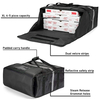 Waterproof Thermal Lunch Carry Totes Insulated Cooler Hot Food Bag Pizza Delivery Bags for Catering
