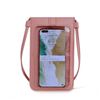 pu leather small cell phone crossbody bag for girls mobile bag for women wallet purse mini crossbody purse