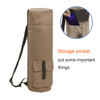 Hot Selling Professional Cotton Canvas Yoga Mat Carry Bag with Long Adjustable Shoulder Strap