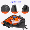 black compact crossbody bag men waterproof sling shoulder backpack for men women lightweight sling backpack shoulder bag