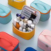 Waterproof PU Makeup Organizer Bag with Zipper Portable Beauty Toiletry Bags for Women Girl