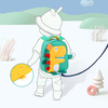 Custom Design Toddle Backpack Bag Girls Boys Waterproof Neoprene Mini 3D Cute Cartoon Schoolbag for Kids
