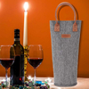 Trendy Wine Cooler Bag for Single Bottle Custom Logo Thermal One Bottle Wine Tote Bag Waterproof
