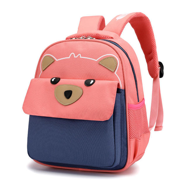 Wholesale Cute Bear Cartoon Logo Small Toddler School Bags Kindergarten Kids Backpack