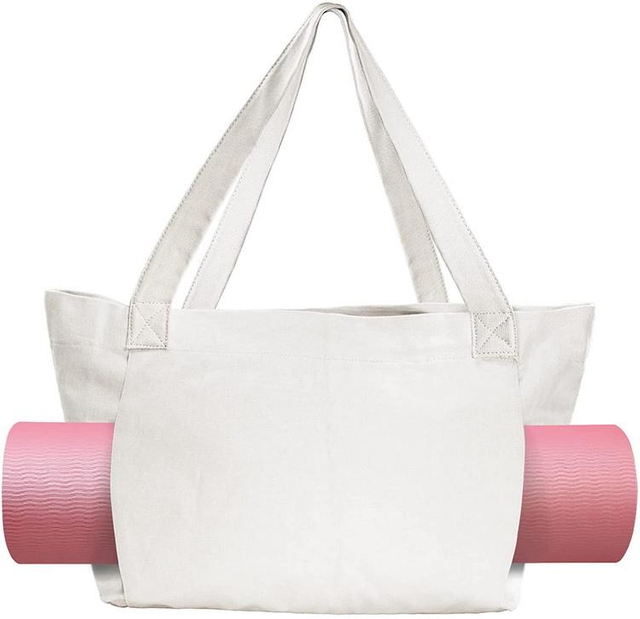 High Quality Yoga Bags Travel Fitness Large Cotton Canvas Yoga Mat Bag Eco Friendly for Men Women