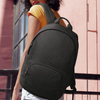 Black Backpack for Women Waterproof Laptop Backpacks Female Quilted Soft Velvet Rucksack Wholesale
