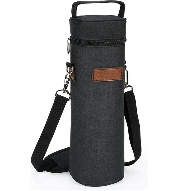 Trendy High Quality Wine Cooler Bag with Shoulder Strap Waterproof Wine Gift Bag Custom Logo