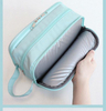 Wholesale Multifunctional Cosmetics Bag Women Makeup Waterproof 3 Layers Wet Dry Toiletry Bag for Travel Custom Logo