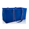 Large Solid Color Utility Storage Tote Bag Pocket Organizer