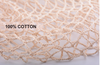 Popular reusable organic cotton mesh produce shopping grocy bags