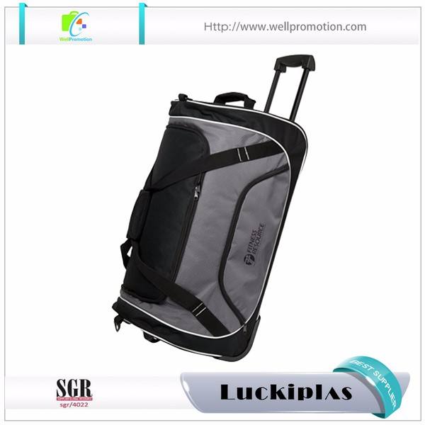 28 inch luggage shopping trolley duffle bags with vintage design