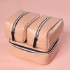 Cosmetic Bag Set of 4 Makeup Bag Travel Beauty Zipper Organizer Bag Gifts for Girl Women