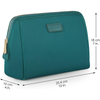 Waterproof Traveling Nylon Makeup Pouches Zipper Cosmetic Bags Large Skincare Toiletry Bag Make Up Storage Organizer