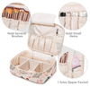 Sublimation Printing Girls Travel Make Up Toiletry Bags for Women Waterproof Makeup Organizer Cosmetic Case