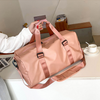 Waterproof Travel Sports Gym Weekender Duffle Bag Fashion Portable Carrier Customized Wet Pocket Duffel Bag